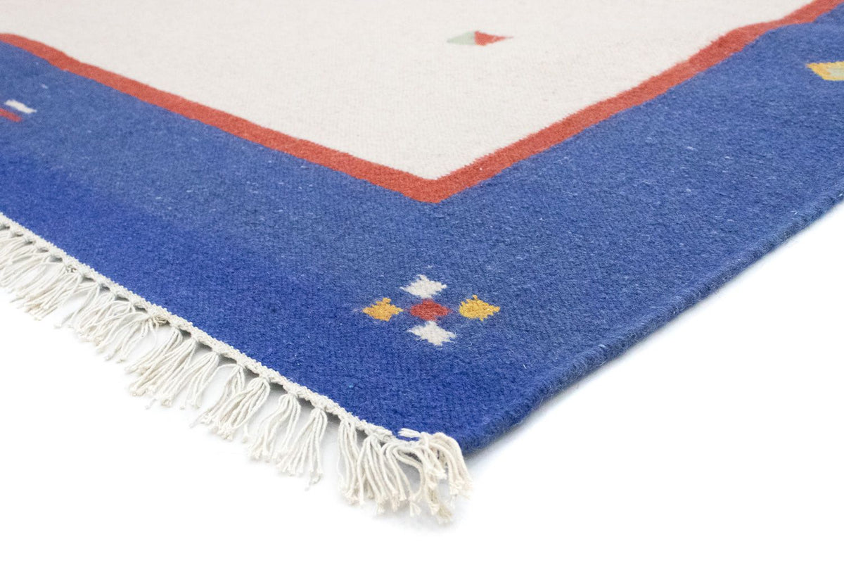 Kelim matta - trendig - 300 x 200 cm - beige