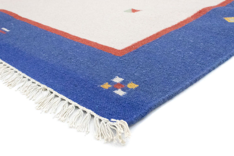 Kelim matta - trendig - 300 x 200 cm - beige