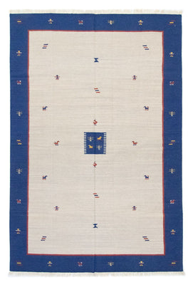 Kelim matta - trendig - 300 x 200 cm - beige