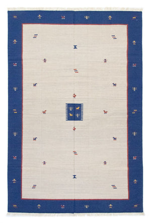 Kelim matta - trendig - 300 x 200 cm - beige