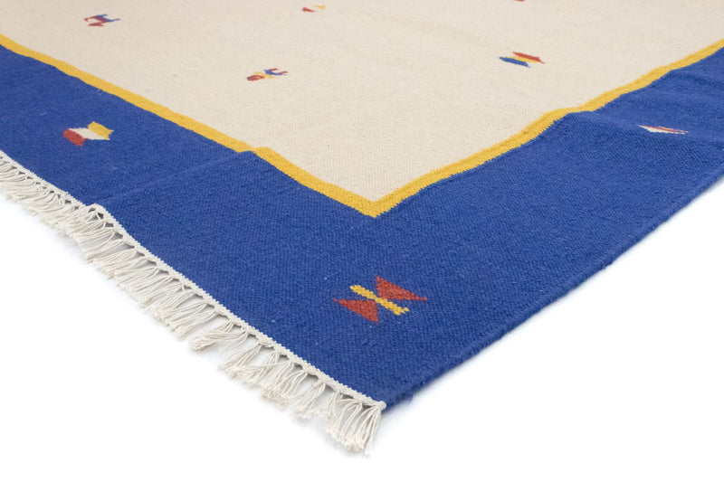 Kelim matta - trendig - 300 x 200 cm - beige