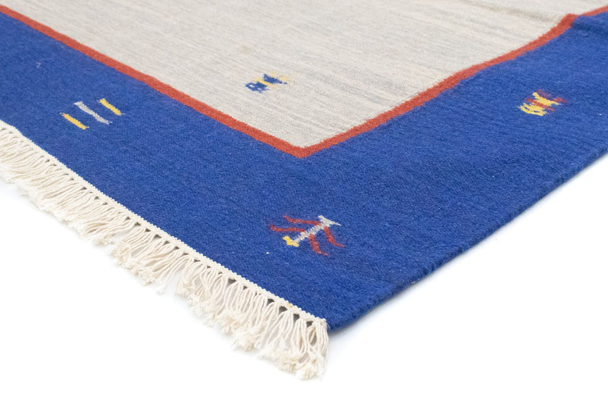 Kelim matta - trendig - 300 x 200 cm - beige