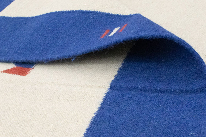 Kelim matta - trendig - 300 x 200 cm - beige