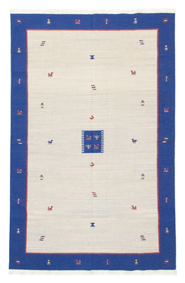 Kelim matta - trendig - 300 x 200 cm - beige