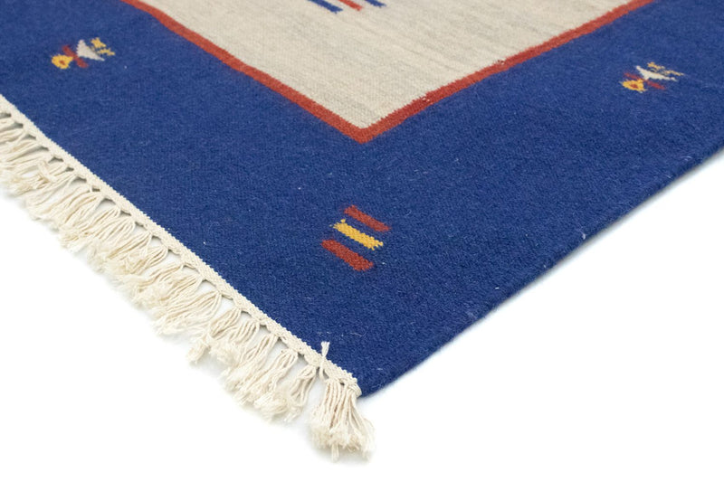 Kelim matta - trendig - 300 x 200 cm - beige