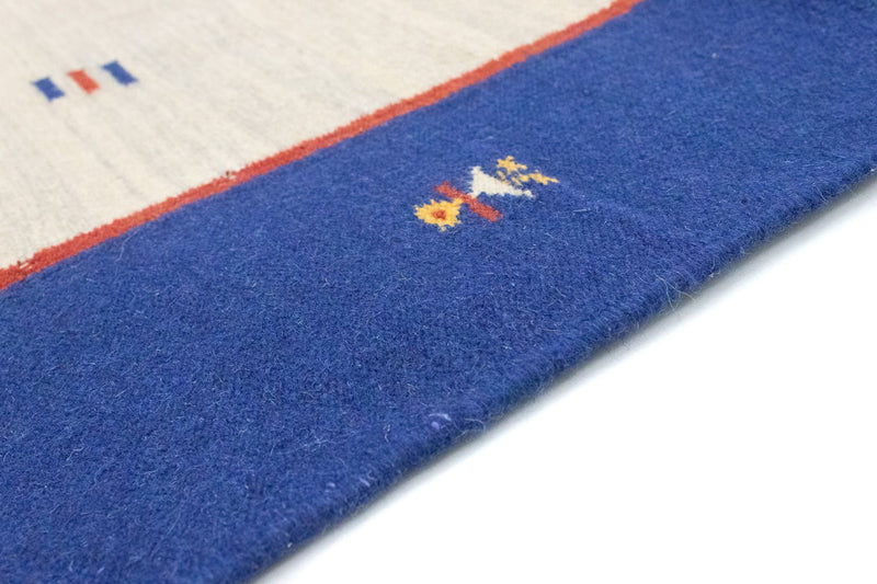 Kelim matta - trendig - 300 x 200 cm - beige