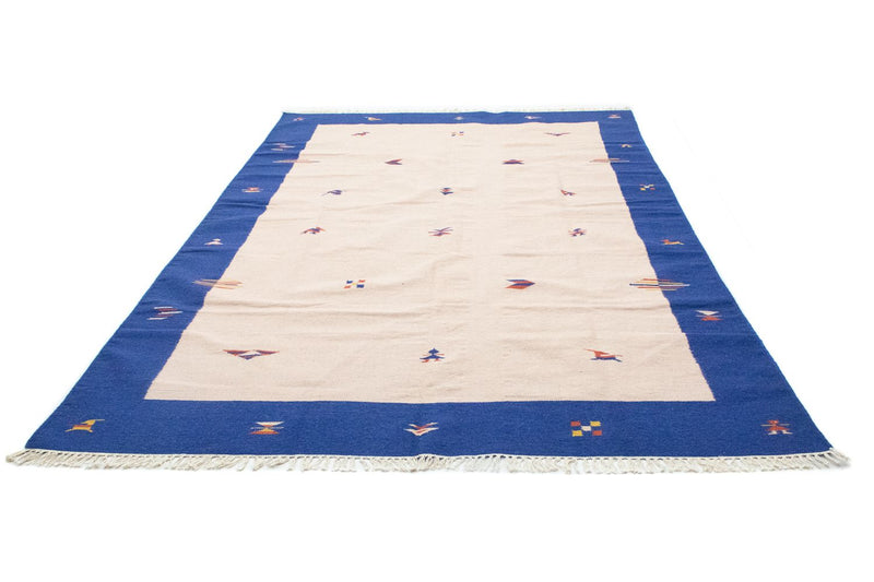 Kelim matta - trendig - 300 x 200 cm - beige