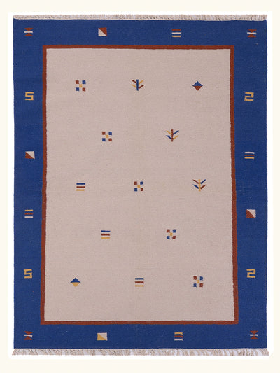 Modern kilim Mattan - Ullmatta
