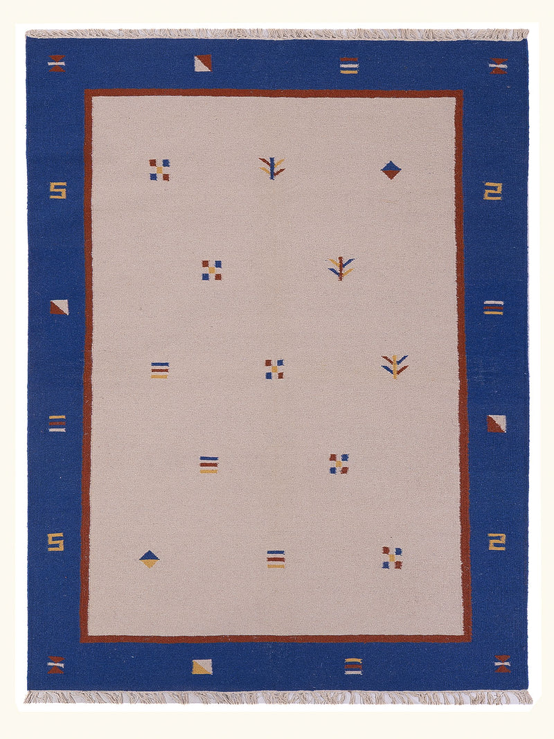 Modern kilim Mattan - Ullmatta
