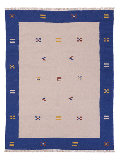 Modern kilim Mattan - Ullmatta