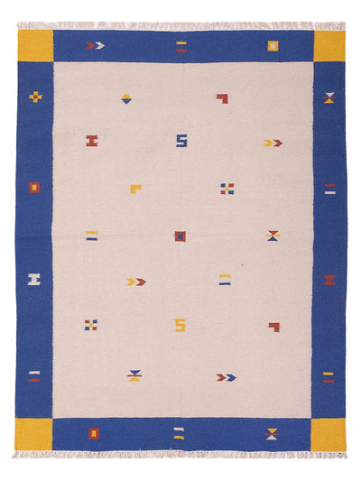 Modern kilim Mattan - Ullmatta
