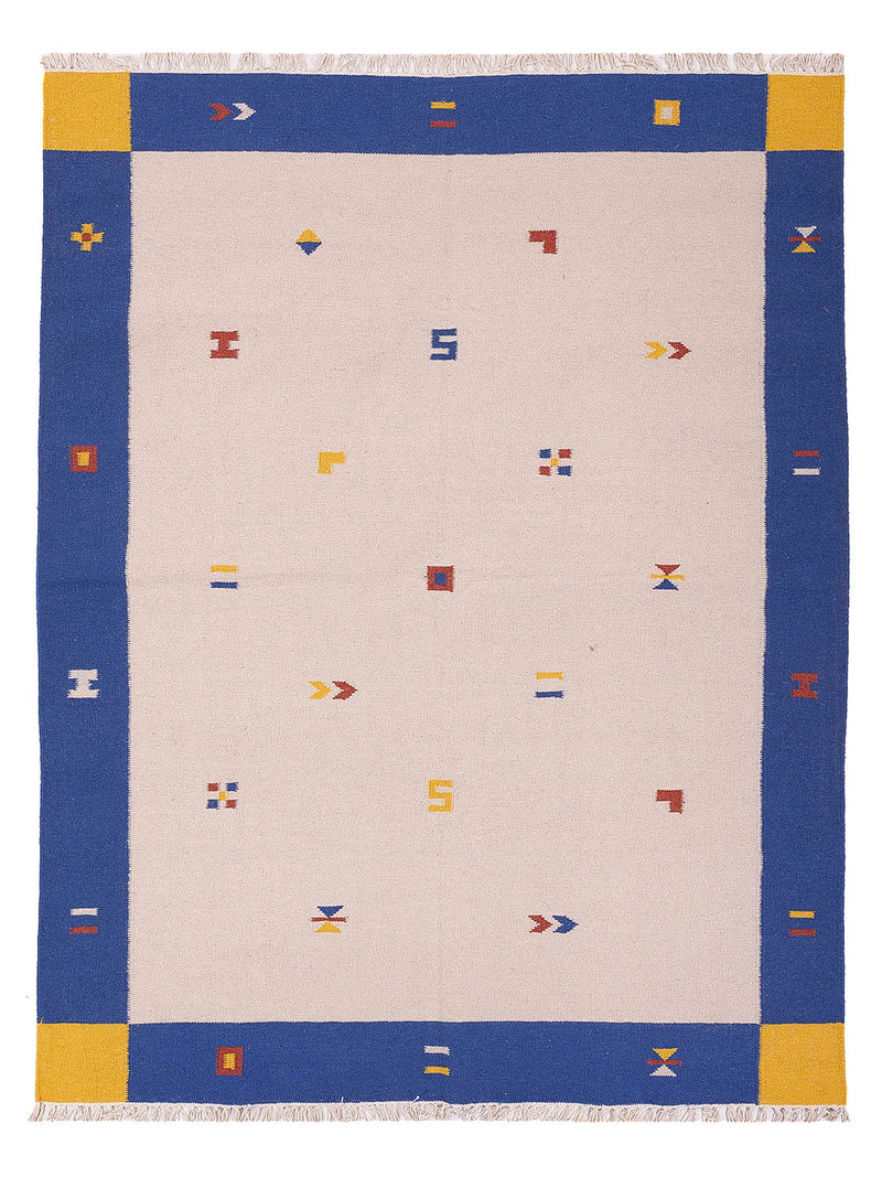 Modern kilim Mattan - Ullmatta