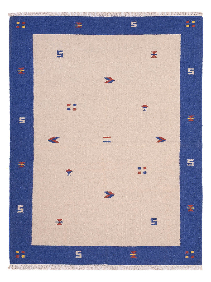 Modern kilim Mattan - Ullmatta