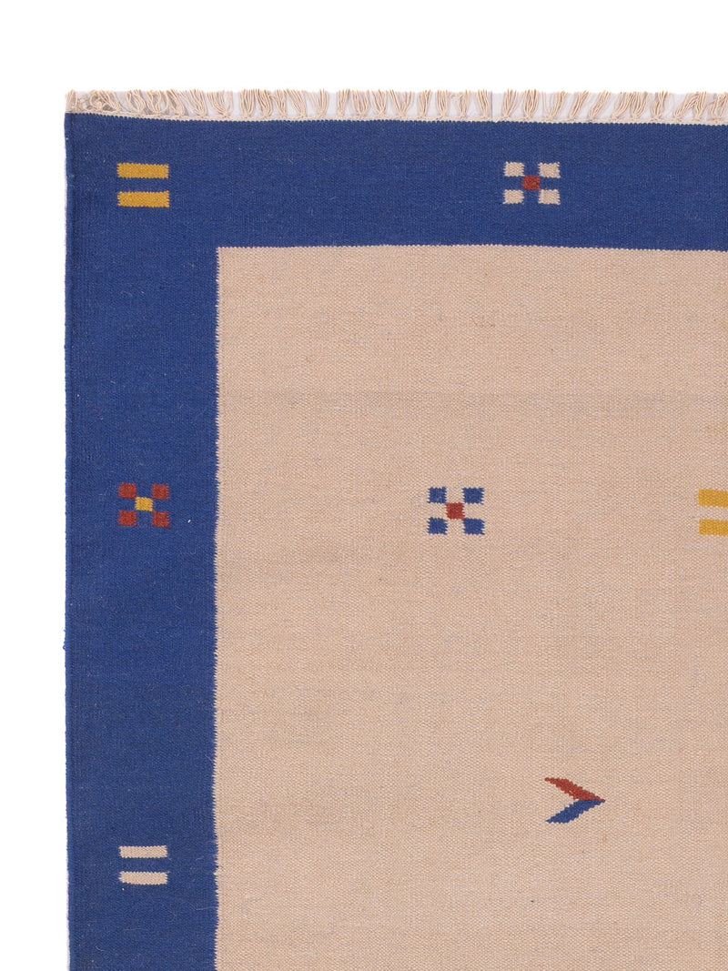 Kelim matta - trendig - 240 x 170 cm - karamell