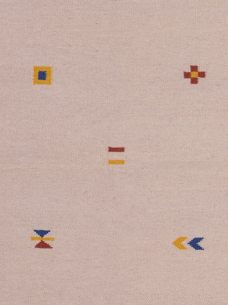 Kelim matta - trendig - 240 x 170 cm - karamell