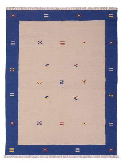Modern kilim Mattan - Ullmatta