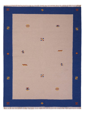 Kelim Teppich - Trendy - 240 x 170 cm - beige