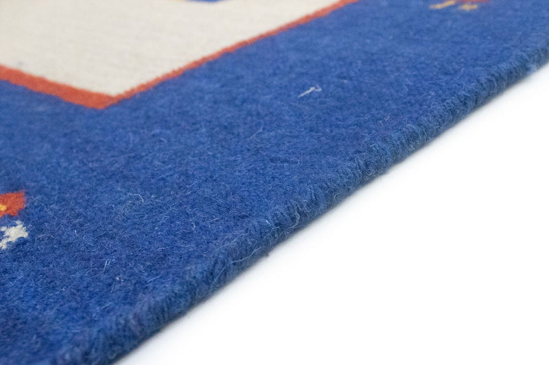 Kelim matta - trendig - 200 x 140 cm - beige