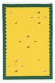 Kelim matta - trendig - 180 x 120 cm - gul