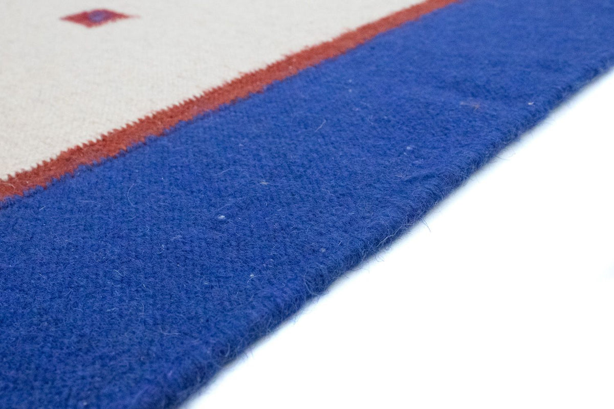 Kelim matta - trendig - 180 x 120 cm - beige