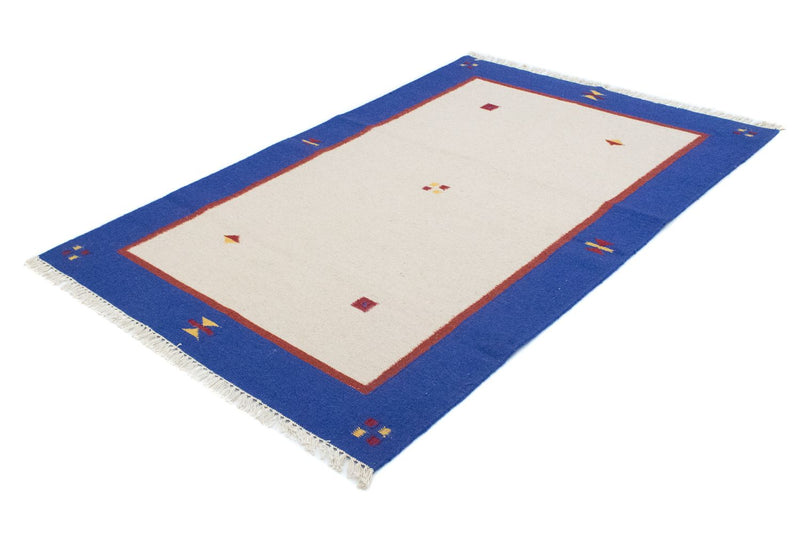 Kelim matta - trendig - 180 x 120 cm - beige