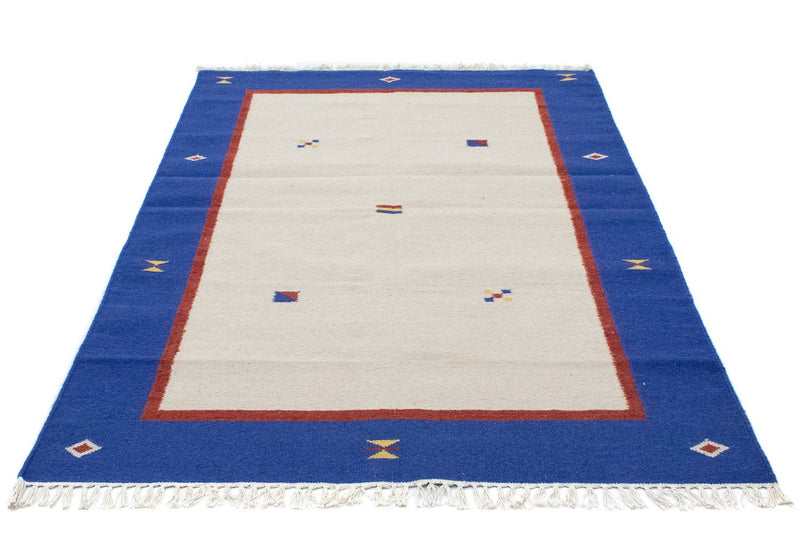 Kelim matta - trendig - 180 x 120 cm - beige