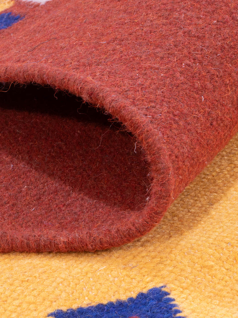 Kelim matta - trendig - 240 x 170 cm - karamell