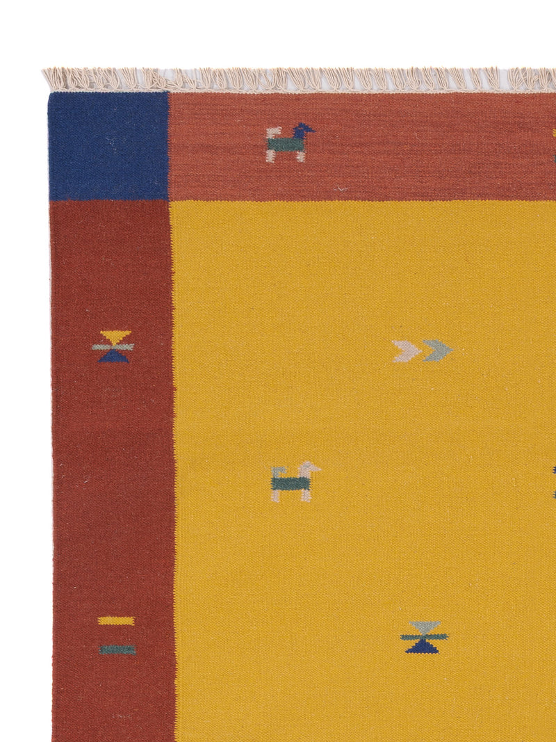 Modern kilim Mattan - Ullmatta