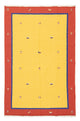 Kelim matta - trendig - 300 x 200 cm - gul