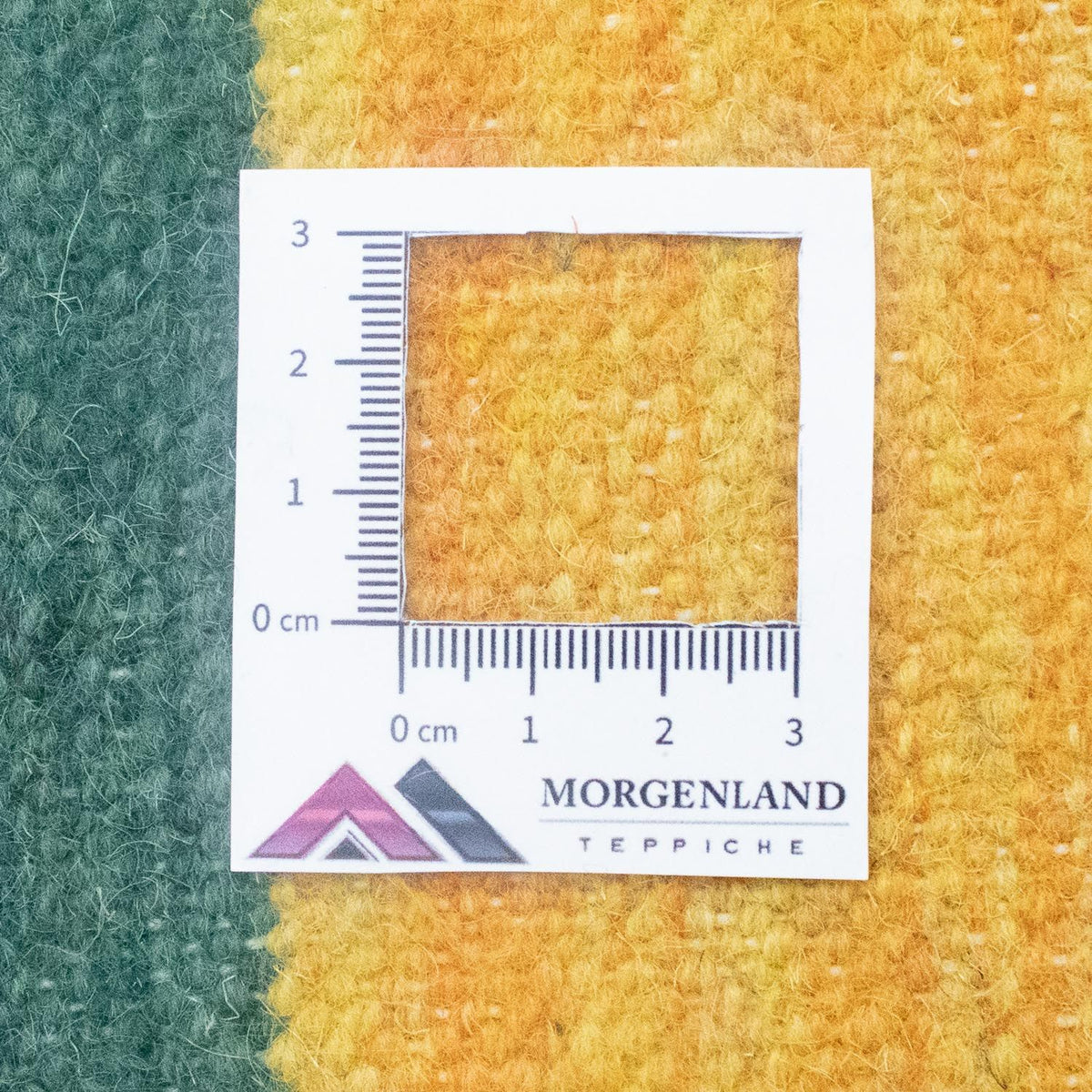 Kelim matta - trendig - 200 x 140 cm - gul