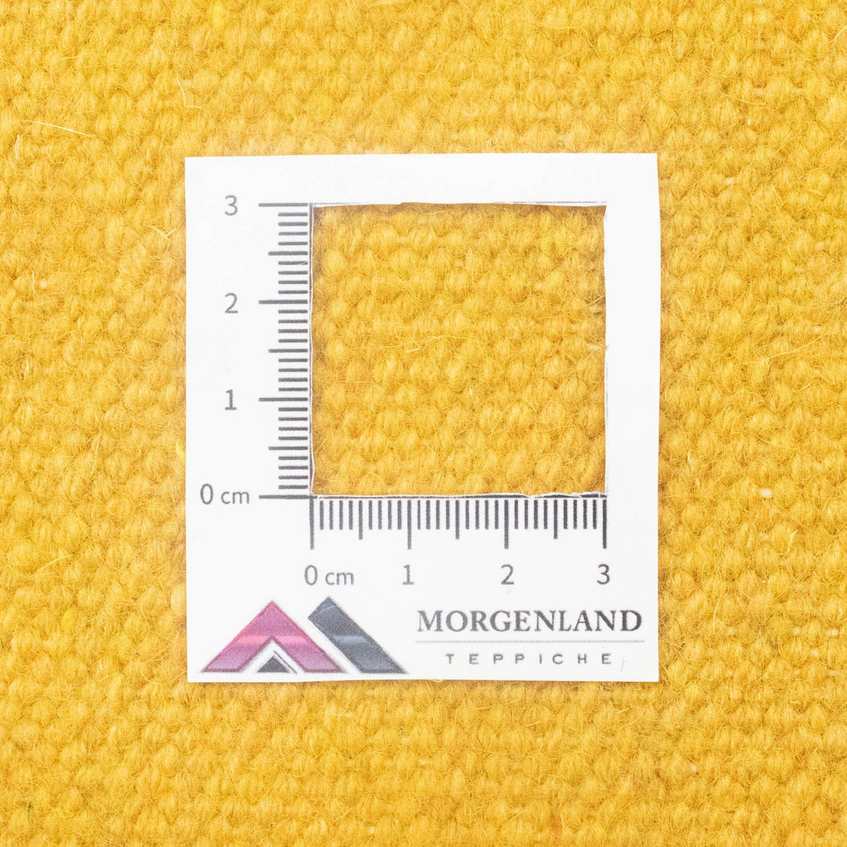 Kelim matta - trendig - 200 x 140 cm - gul