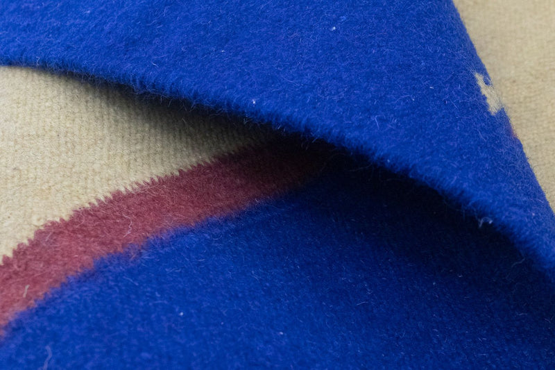 Kelim matta - trendig - 200 x 140 cm - gul