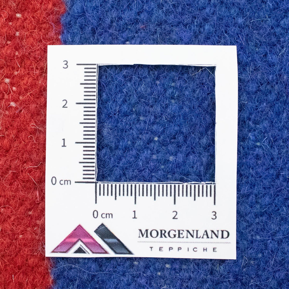 Kelim matta - trendig - 180 x 120 cm - blå