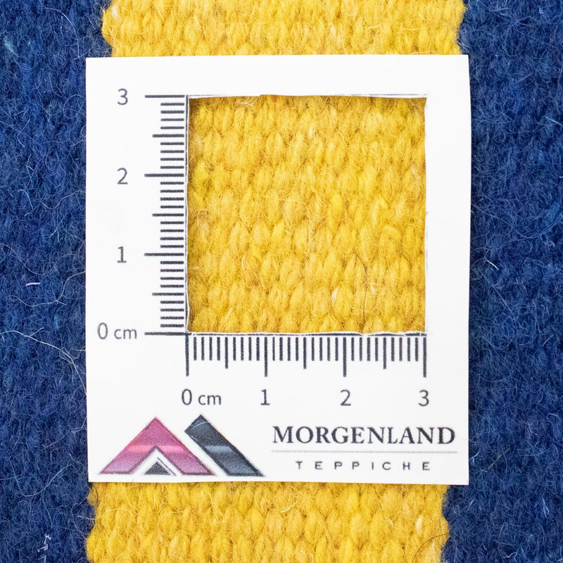 Kelim matta - trendig - 180 x 120 cm - blå