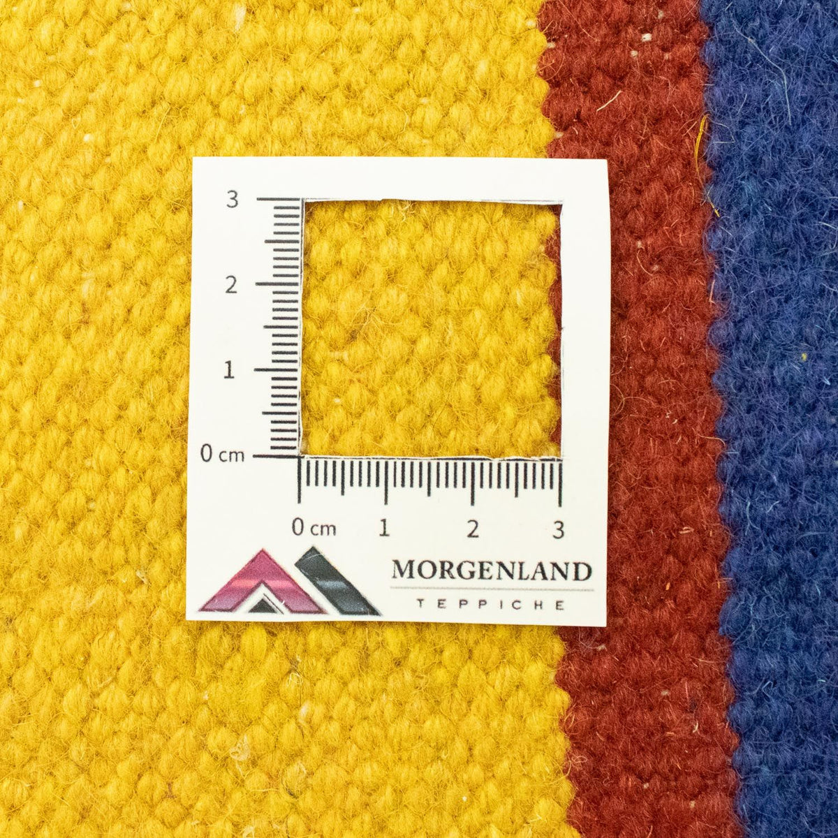 Kelim matta - trendig - 300 x 200 cm - blå