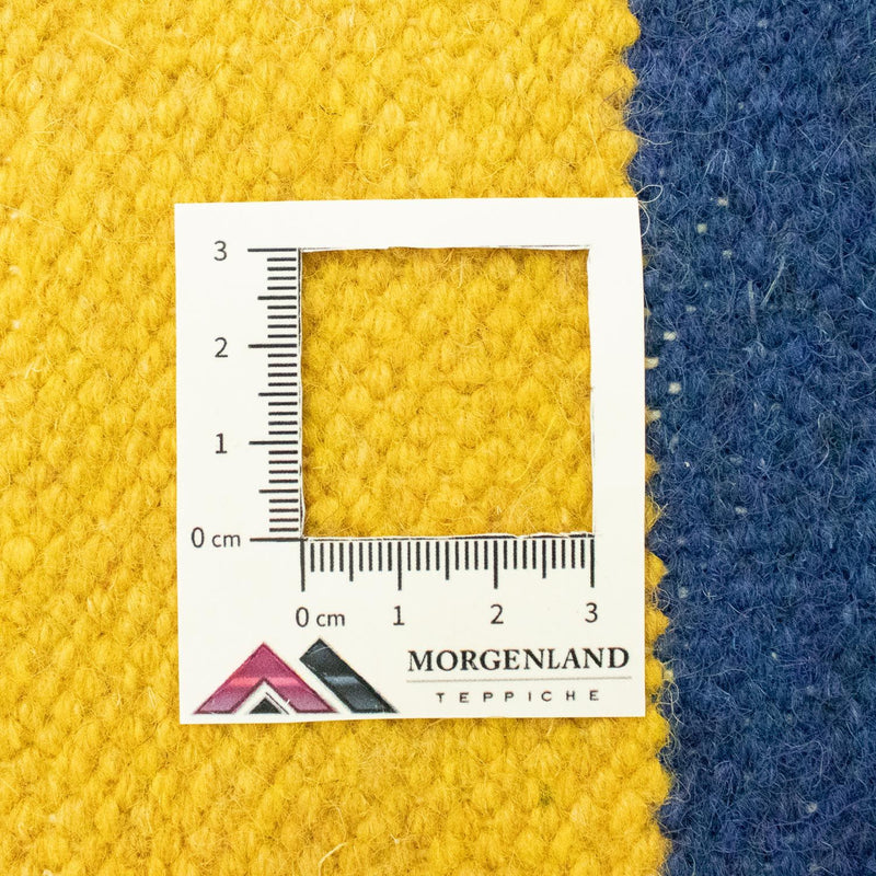 Kelim matta - trendig - 300 x 200 cm - blå