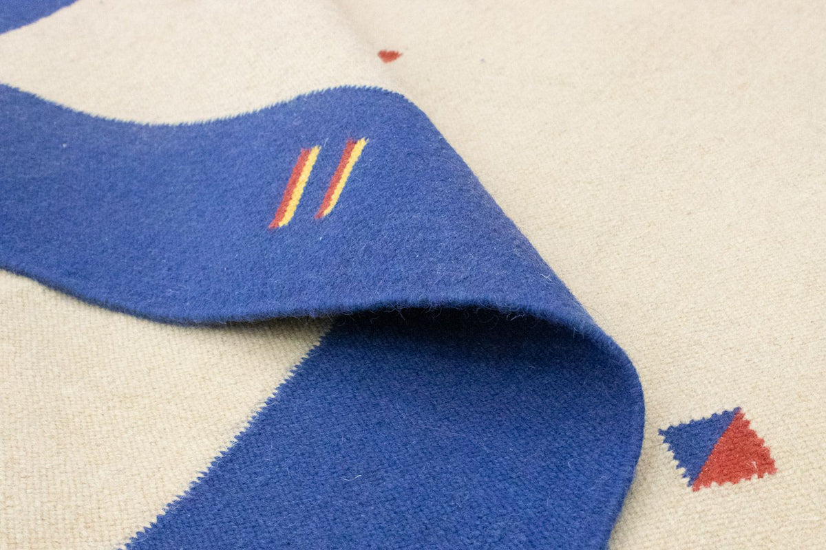 Kelim matta - trendig - 300 x 200 cm - beige