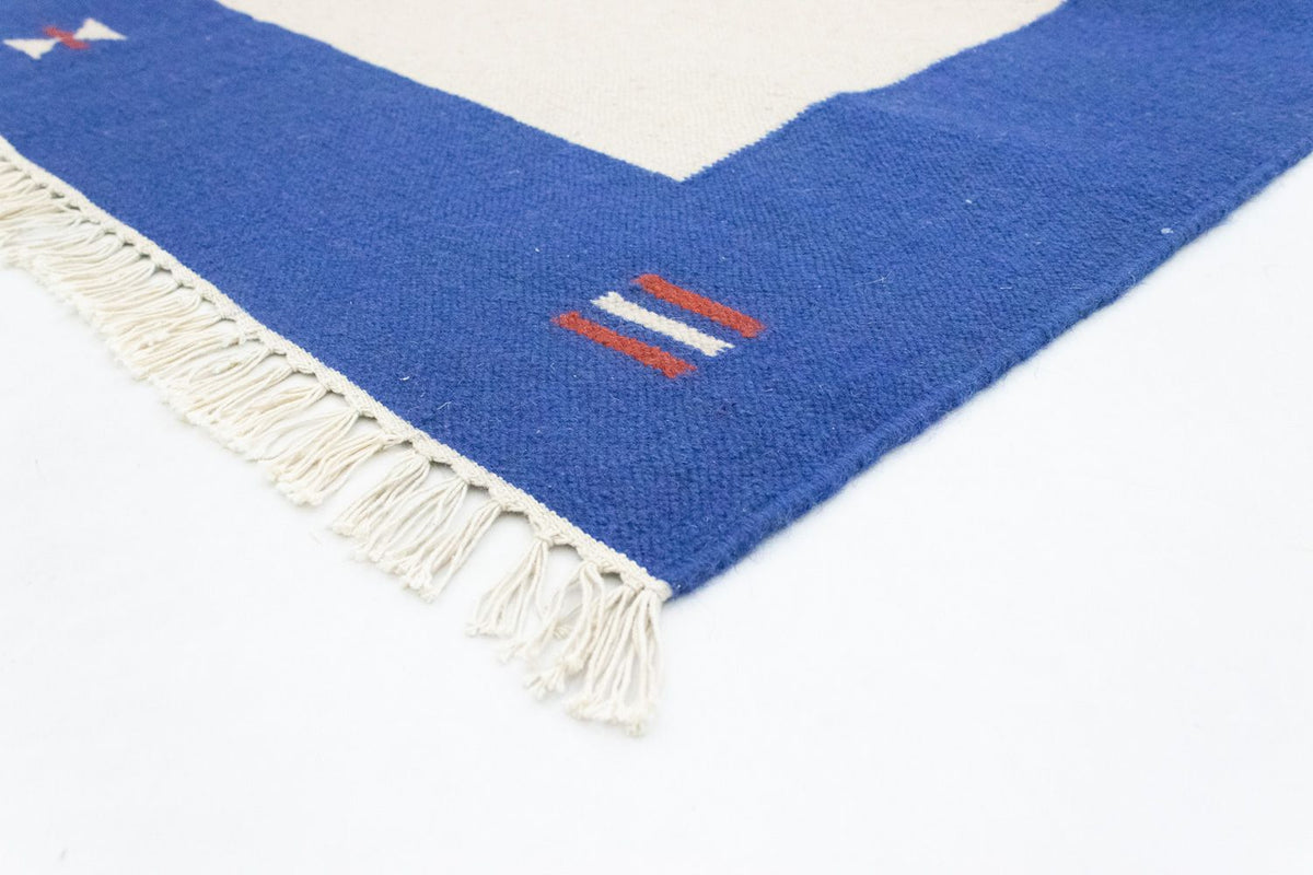 Kelim matta - trendig - 300 x 200 cm - beige