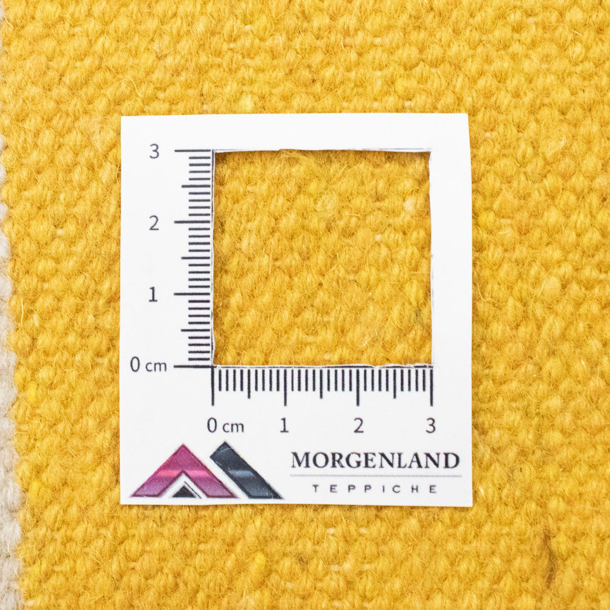 Kelim matta - trendig - 300 x 200 cm - gul