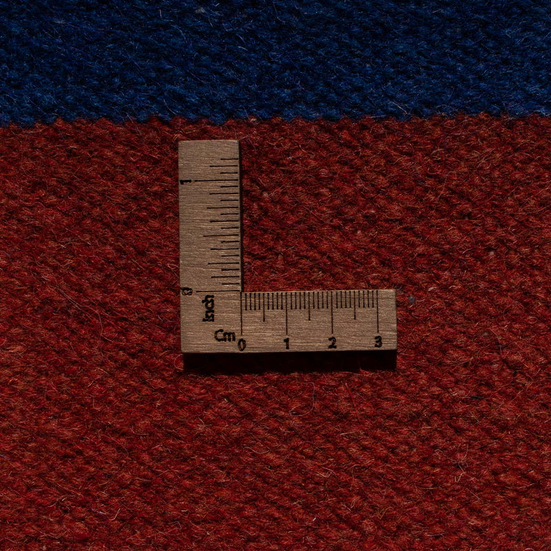 Kelim matta - trendig - 240 x 170 cm - mörkblå