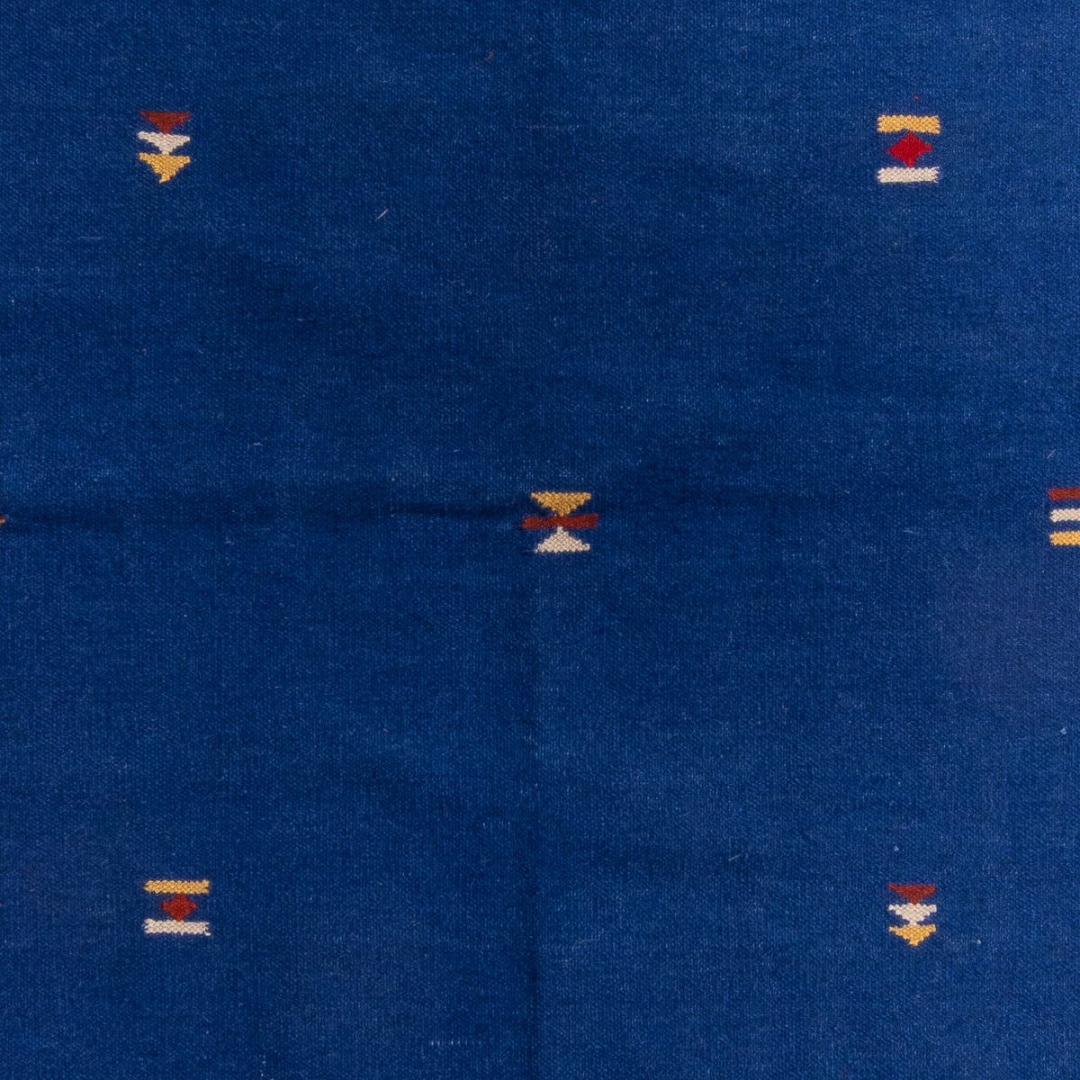 Kelim matta - trendig - 240 x 170 cm - mörkblå