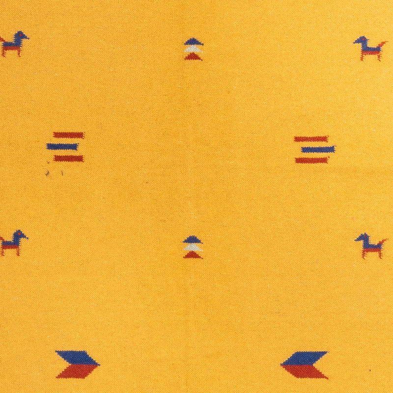 Kelim matta - trendig - 240 x 170 cm - guld