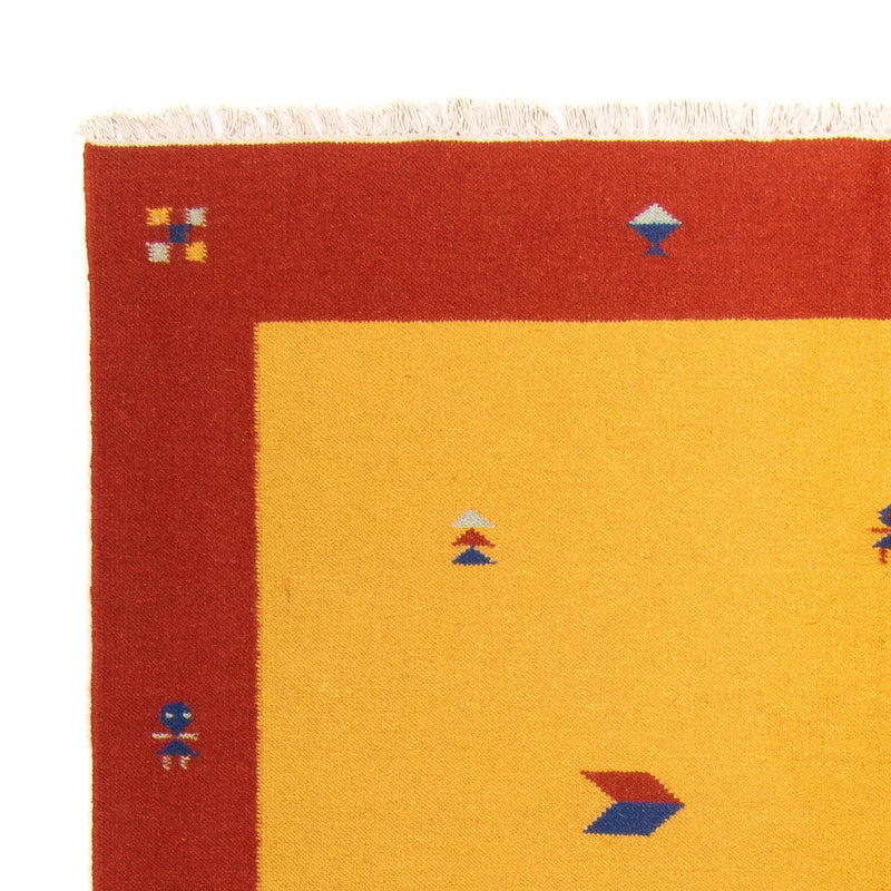 Kelim matta - trendig - 240 x 170 cm - guld