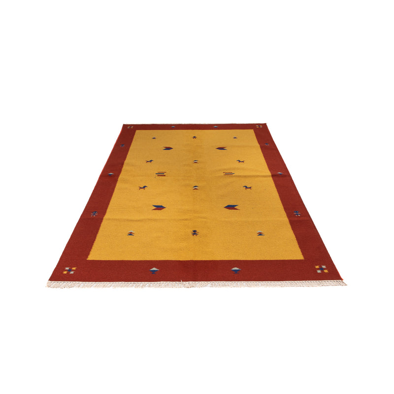 Kelim matta - trendig - 240 x 170 cm - guld