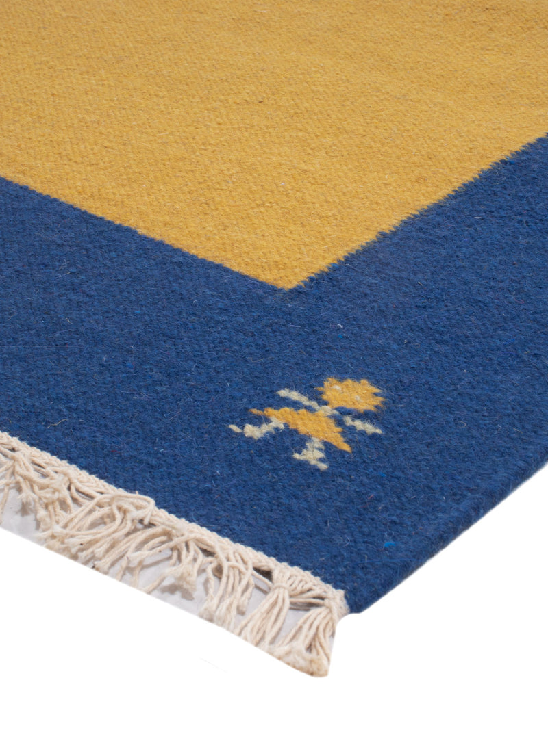 Kelim matta - trendig - 240 x 170 cm - karamell