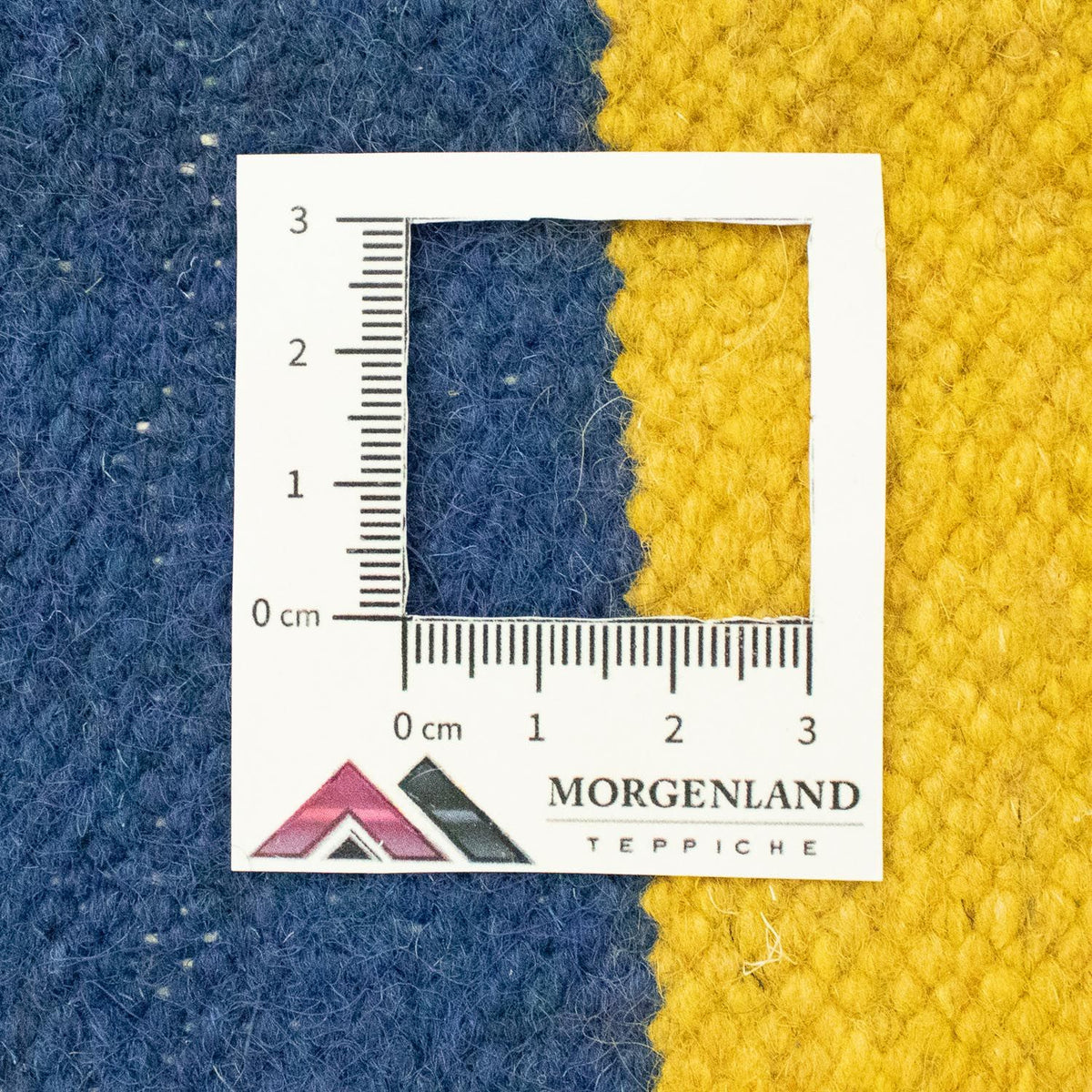 Kelim matta - trendig - 300 x 200 cm - gul