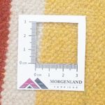 Kelim matta - trendig - 200 x 140 cm - gul