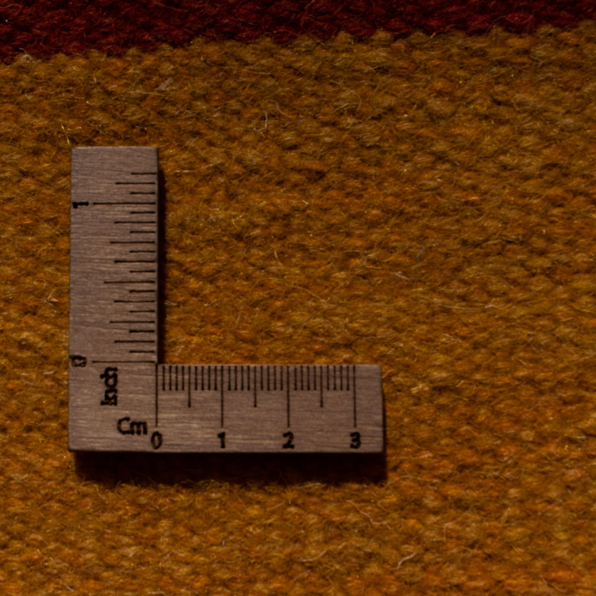 Kelim matta - trendig - 240 x 170 cm - mörkröd