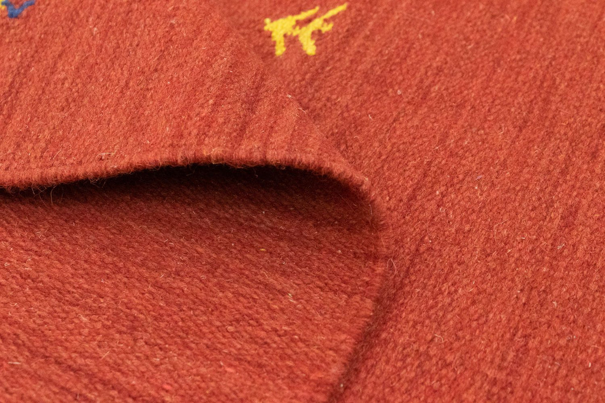 Kelim matta - trendig - 180 x 120 cm - rost