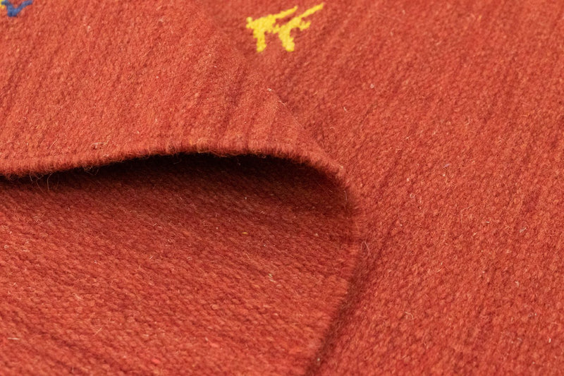 Kelim matta - trendig - 180 x 120 cm - rost